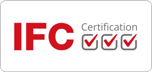Certified with IFC