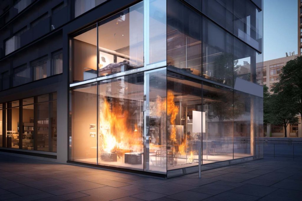 Curtain Walling fire safety